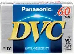 Panasonic DCR-HC32-DVTAPE Mini DV Video Cassette 60 Minute