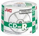 JVC CD-R80HSS50 Premium Grade CDR 700MB 50-Pack