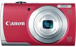 Canon 8159B005 PowerShot A2600 Red Digital Camera — main product image