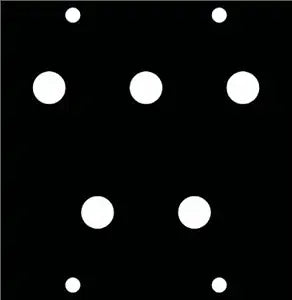 Middle Atlantic UCP Series 3/8" D Cable Punchouts