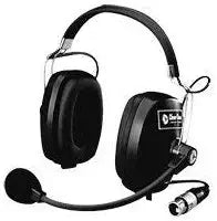 Clear-Com CC-60 Intercom Headset - Double Ear, Noise Canceling