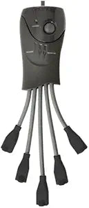 Philips S10056600103/17 Power Sentry Black Surge Protector