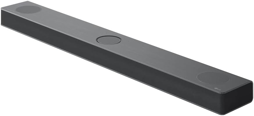 LG S80QR 5.1.3ch Soundbar: Dolby Atmos, Rear Speakers, Black