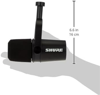 Shure MV7X XLR Dynamic Microphone for Podcasting