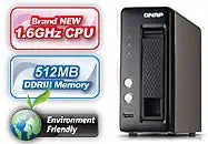 QNAP TS-119+ 1-Bay NAS Server iSCSI — main product image