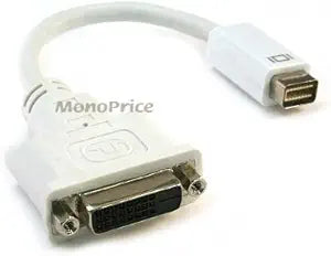 Monoprice Mini-DVI to DVI Adapter 2-Pack — main product image