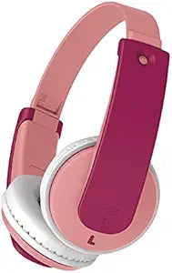 JVC HAKD10WP Bluetooth Kids Headphones Pink