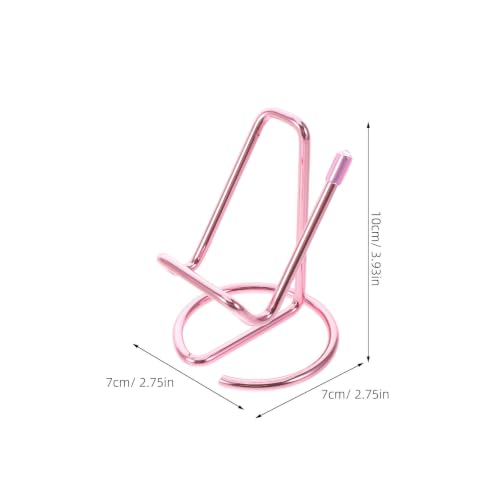 ANDRESLAD Pink Iron Tablet Stand for Desk (2-Pack) — main product image