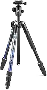 Manfrotto MKELMII4BL-BH Element MII Aluminum Tripod Blue