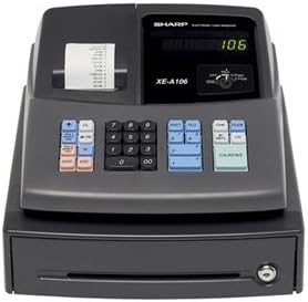 Sharp XE-A106 Electronic Cash Register — main product image