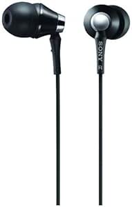 Sony MDR-EX76/BLK EX Style Headphones - Black - Discontinued — main product image