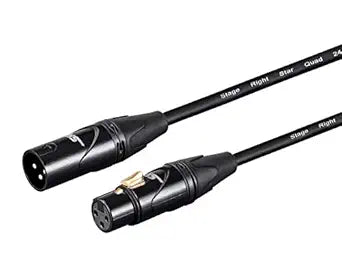 Monoprice 135315 Starquad XLR Microphone Cable 3ft