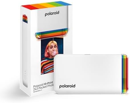 Polaroid 9128 Bundle Hi-Print 2x3 Pocket Printer