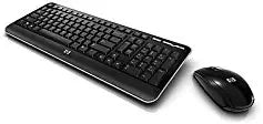 HP Wireless Desktop QY449AT Keyboard and Mouse Combo