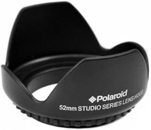 Polaroid PLLH52 52mm Scalloped Lens Hood - Camera Accessory