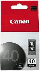Canon 0615B002 PG-40 Black Ink Cartridge