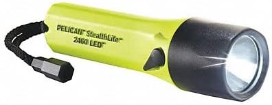 Pelican 2460 Industrial Handheld LED Flashlight Yellow