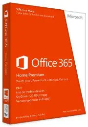 Microsoft Office 365 Home Premium 1 Yr 5 PC/Mac