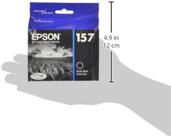 Epson T157120 UltraChrome K3 Photo Black Ink Cartridge