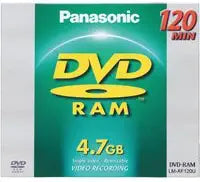 Panasonic LM-RAF120U DVD-RAM 4.7GB Single-Sided Disc