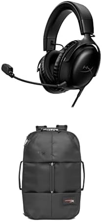 HyperX Cloud III Wired Gaming Headset - HyperX Knight Backpack Bundle