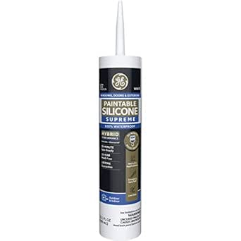 GE M90026-30 Paintable Silicone Supreme Window & Door Sealant — main product image