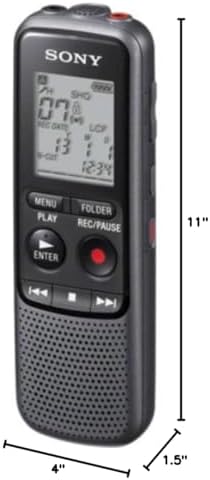 Sony 558N265 ICD-PX240 4GB Digital Voice Recorder