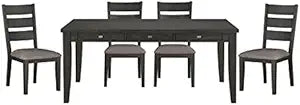Lexicon Baresford 5-Piece Wood Dining Set Gray
