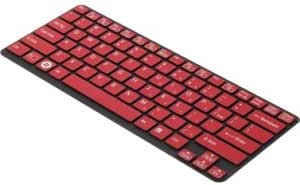 Sony VGP-KBV6/N VAIO Black/Gold Keyboard Skin — main product image