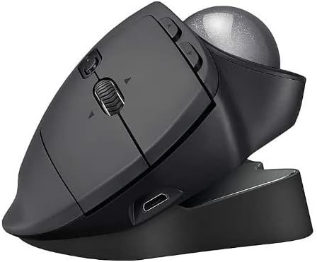 Logitech MX ERGO Wireless Trackball Mouse with USB Hub