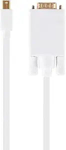 Monoprice 106004 Mini DisplayPort to VGA Cable 10ft