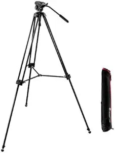 Manfrotto 701HDV,547BK Video Tripod System Kit