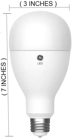 GE Ultra Bright LED 3-Way Bulb 75/150/250W Soft White