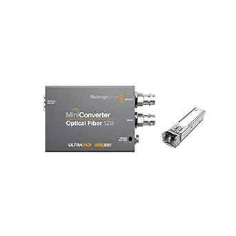 Blackmagic Design Mini Converter Optical Fiber 12G Bundle