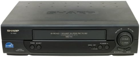 Sharp VCA582U 4-Head VHS VCR Player — main product image