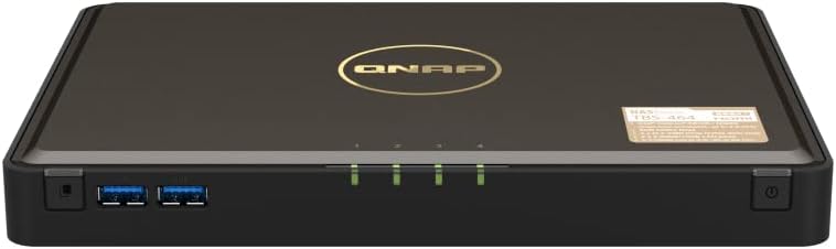 QNAP TBS-464 M.2 NVMe SSD NASbook 2.5GbE — main product image