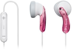 Sony DRE10iP/PINK Pink In-Ear Headphones Mic Discontinued