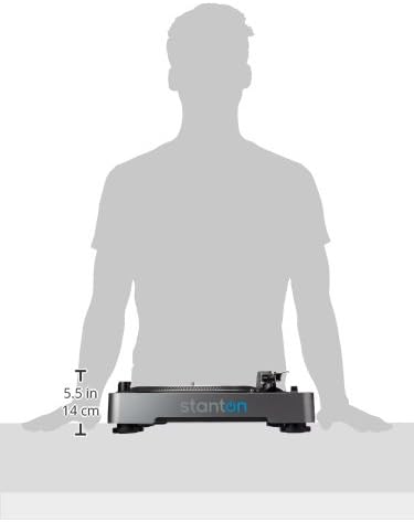 Stanton STA T62B Direct-Drive DJ Turntable with 500 Cartridge