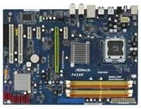 ASRock P43DE LGA775 DDR2 ATX Motherboard — main product image