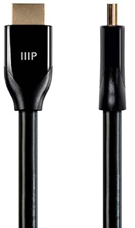 Monoprice 115430 Certified Premium HDMI Cable 15ft 4K HDR