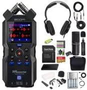 Zoom H4essential 4-Track 32-Bit Float Audio Recorder Bundle