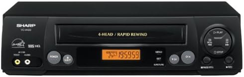 Sharp VC-A422 4-Head VCR Player — main product image
