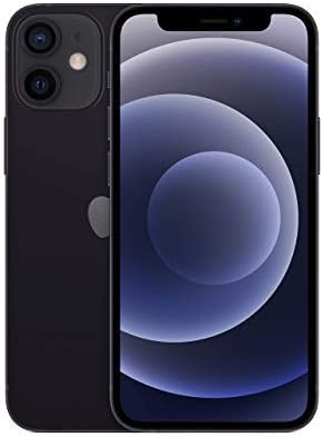 Apple iPhone 12 Mini - 64GB Black (Cricket Wireless Renewed) — main product image