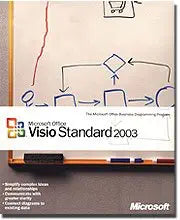 Microsoft d86-01603 Visio 2003 Standard Upgrade Old Version