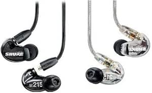 Shure LHS-AS-SE215-K & SE215-CL Sound Monitor Combo