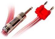 Hosa SKM250BN 1/4" TS to Dual Banana Speaker Cable