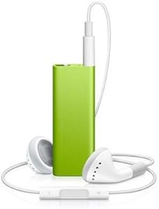 Apple MC381LL/A iPod Shuffle 2GB Green 3rd Generation Discontinued