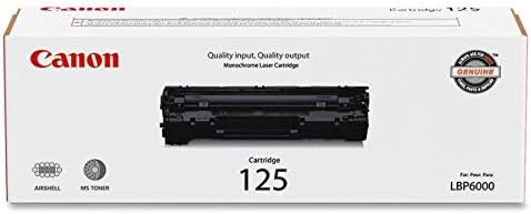 Canon Cartridge 125 Black Toner for MF3010