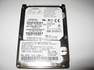 Hitachi DK23DA-30F 30GB Laptop Hard Drive