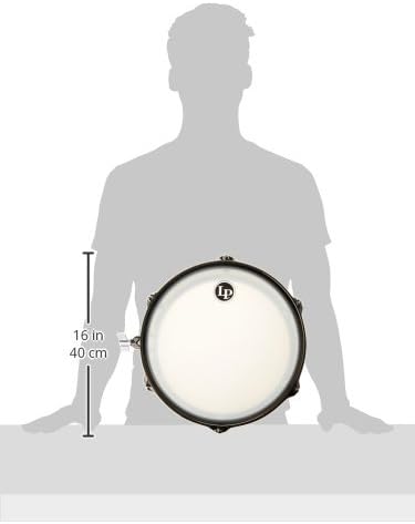 Latin Percussion LP812-BN 12" Black Nickel Drum Set Timbale